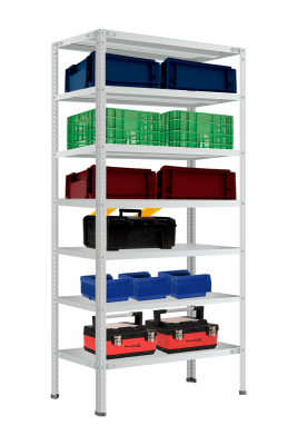 Стеллаж СТФУ 1047-2,2 2200х1000х400 мм 7 полок