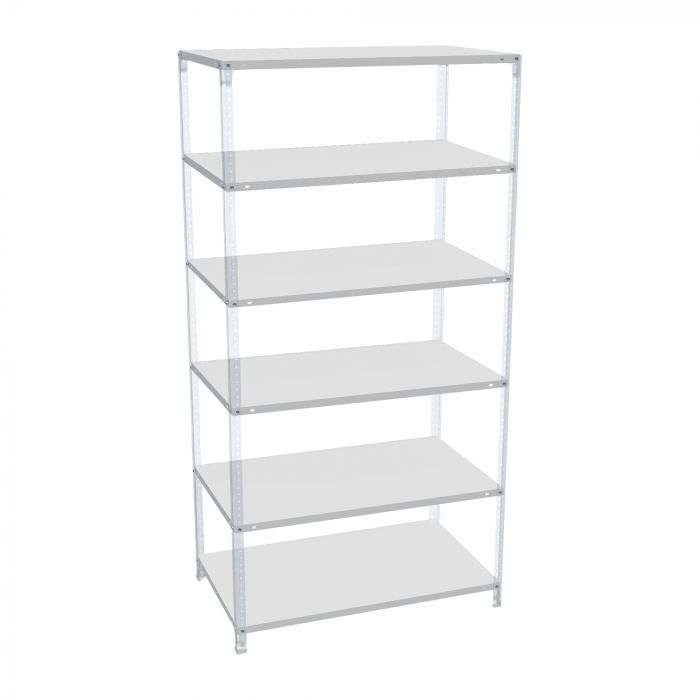 Стеллаж СТ-011 1800х1000х500 с 6 полками до 100 кг