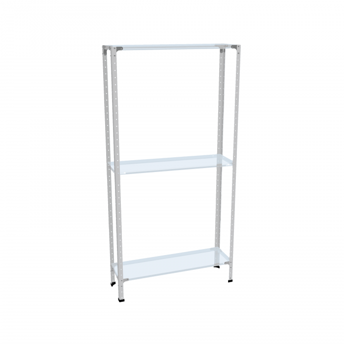 Стеллаж СТ-012 2500х1000х400 с 3 полками до 140 кг