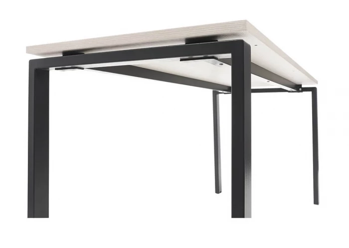 Стол NT 120X70 Белое дерево/Серый