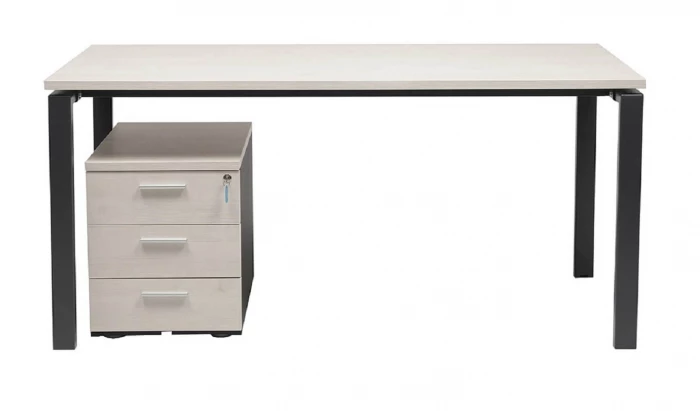 Стол NT 120X70 Вяз натуральный/Антрацит