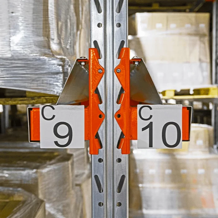 Стеллаж набивной паллетный 4000х5000х1000 (85.1.5) 1 ярус