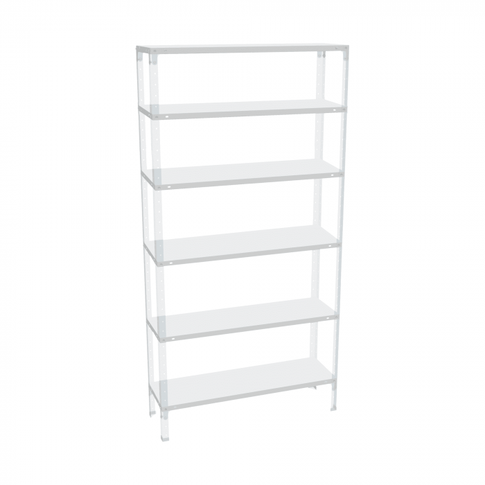 Стеллаж СТ-012 1800х700х300 с 6 полками до 140 кг