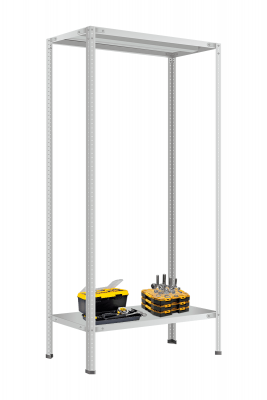 Стеллаж Титан МС-750 1800х1000х400 мм 2 полки