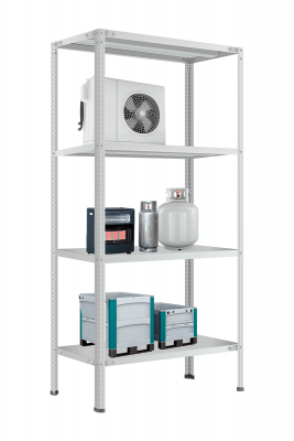 Стеллаж МС-900 2300х1000х600 мм 4 полки