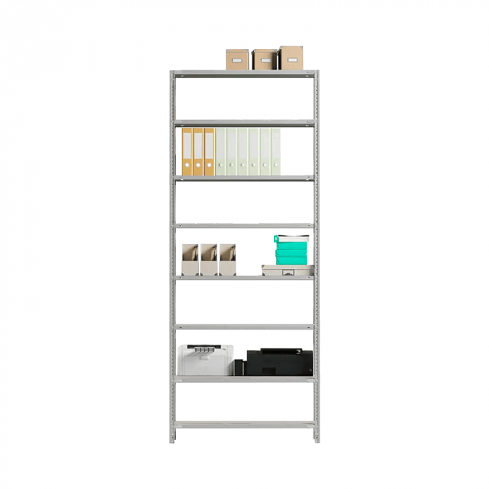 Стеллаж ТС-Лайт 1800х1000х500 с 8 сплошными полками