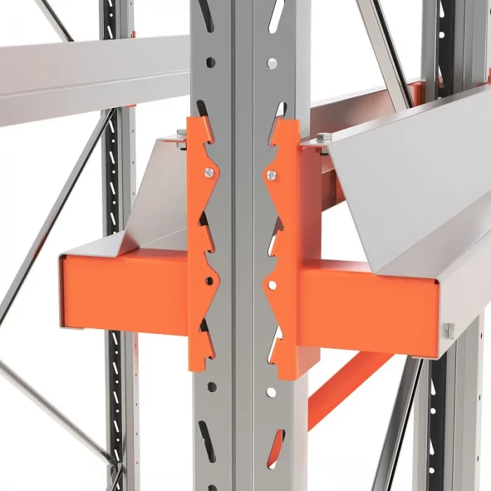 Стеллаж набивной паллетный ДС 4000х2550х850 (85.1.5) 1 ярус