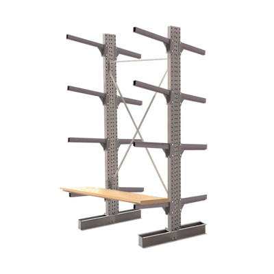 Стеллаж консольный двухсторонний КЛр 2500х1634х1700 (800) 4 яруса