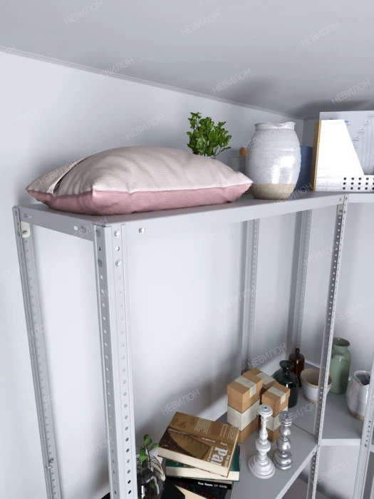 Стеллаж угловой МС 2500х1600х1600/400 мм 3 яруса