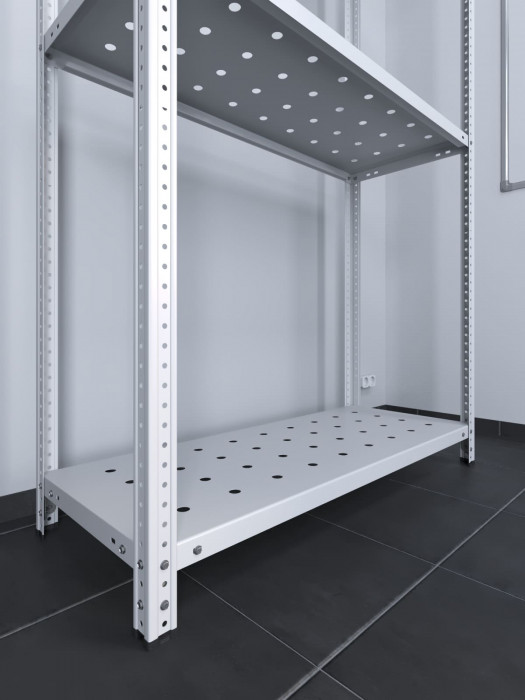 Стеллаж ТС Лайт перф. 3000х700х400 4 полки