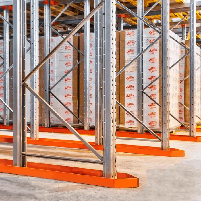 Стеллаж набивной паллетный ДС 4500х4200х1050 (85.1.5) 2 яруса