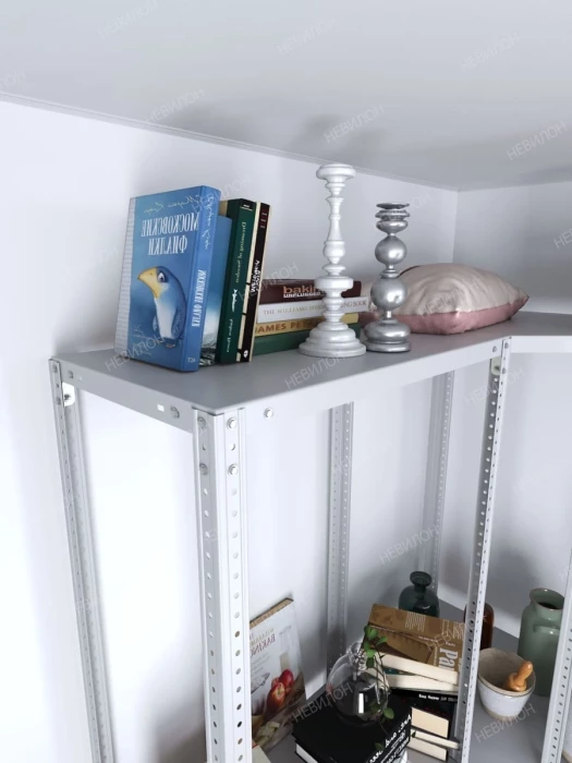 Стеллаж угловой МС 2500х1300х1300/400 мм 3 яруса