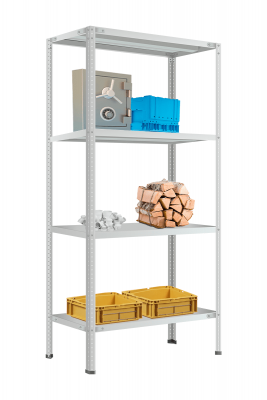 Стеллаж МС-900 1500х1000х400 мм 4 полки