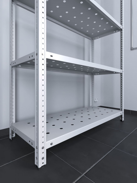 Стеллаж ТС Лайт перф. 3000х700х400 6 полок