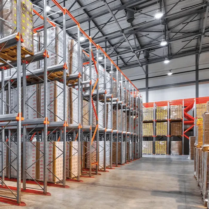 Стеллаж набивной паллетный 4500х2550х850 (85.1.5) 2 яруса