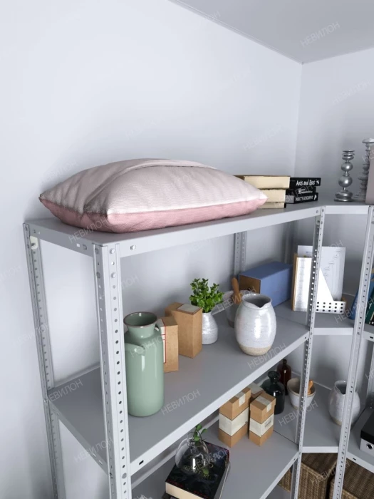 Стеллаж угловой МС 1800х1700х1700/500 мм 4 яруса