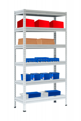 Стеллаж МС-Т 3000х1551х784 мм 6 ярусов настил металл