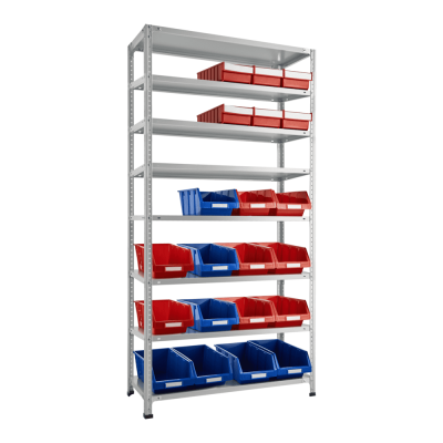 Стеллаж СТ-011 2000х1000х500 с 8 полками до 150 кг